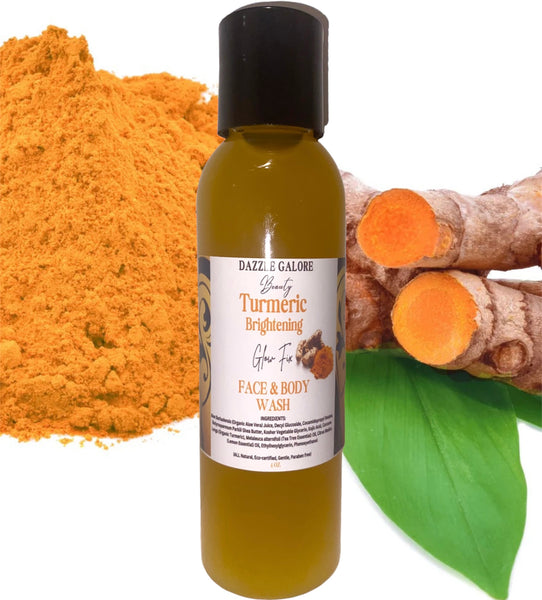 Turmeric Brightening "GLOW FIX" Face & Body Wash