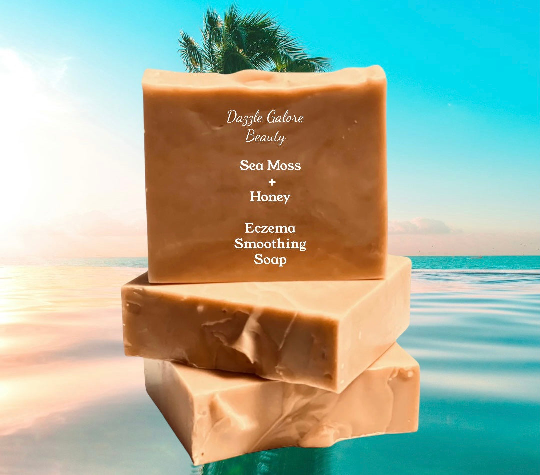 Sea moss + Honey smoothing eczema moisturizing soap