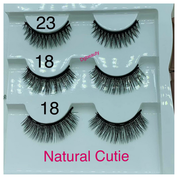 Easy apply magnetic eyelashes eyeliner set