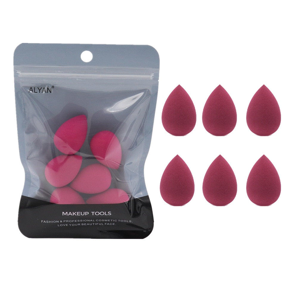 6pcs flawless Mini beauty blender