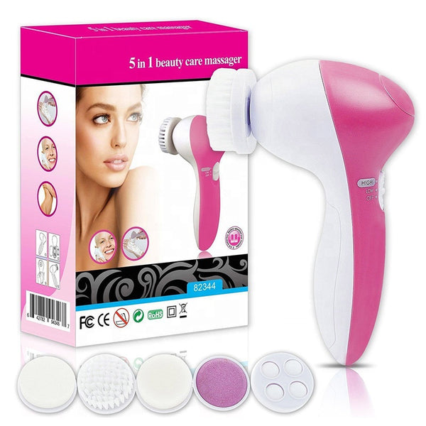 No filter 5 in 1 cleansing exfoliating facial brush