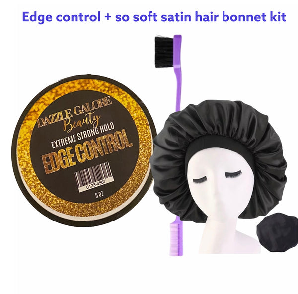 DG beauty 24hr extreme hold hair edge control + free brush