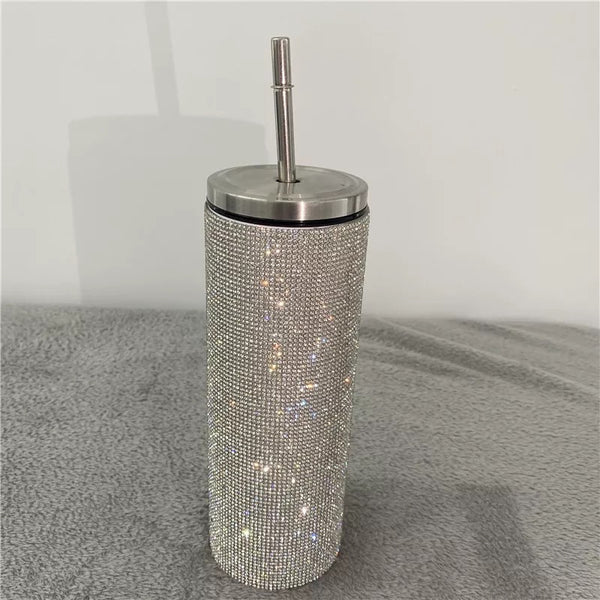 “IT Girl” rhinestone bling insulated tumbler cup