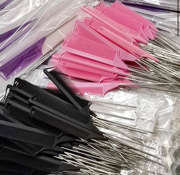 Wholesale Custom logo precision perfect parting comb braiding comb