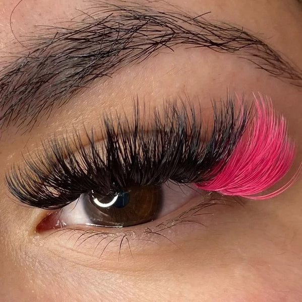 Pop icon color highlight 3d mink eyelashes