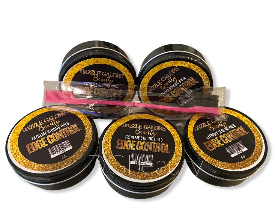 DG beauty 24hr extreme hold hair edge control + free brush