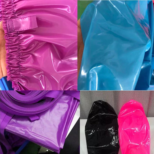 No wet zone hair protector extra long shower cap hair bonnet