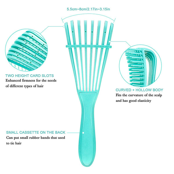 Ouch less adjustable easy hair detangler brush