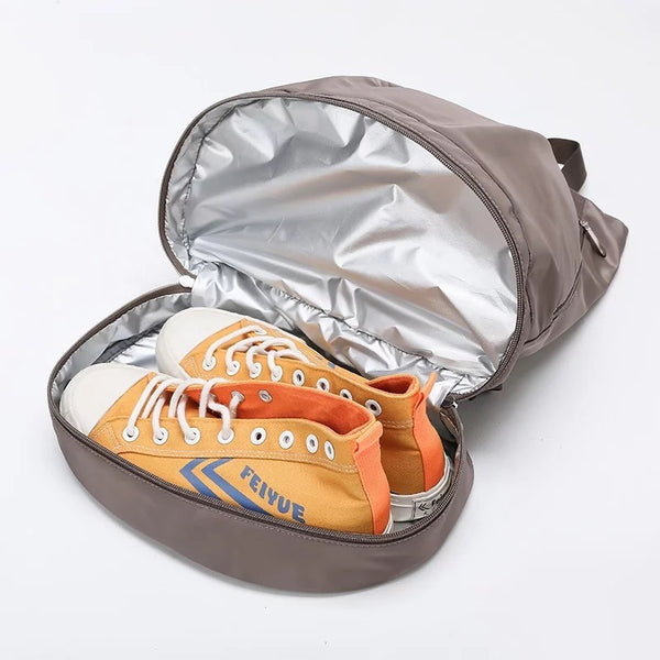 Custom name personalize travel wet dry backpack