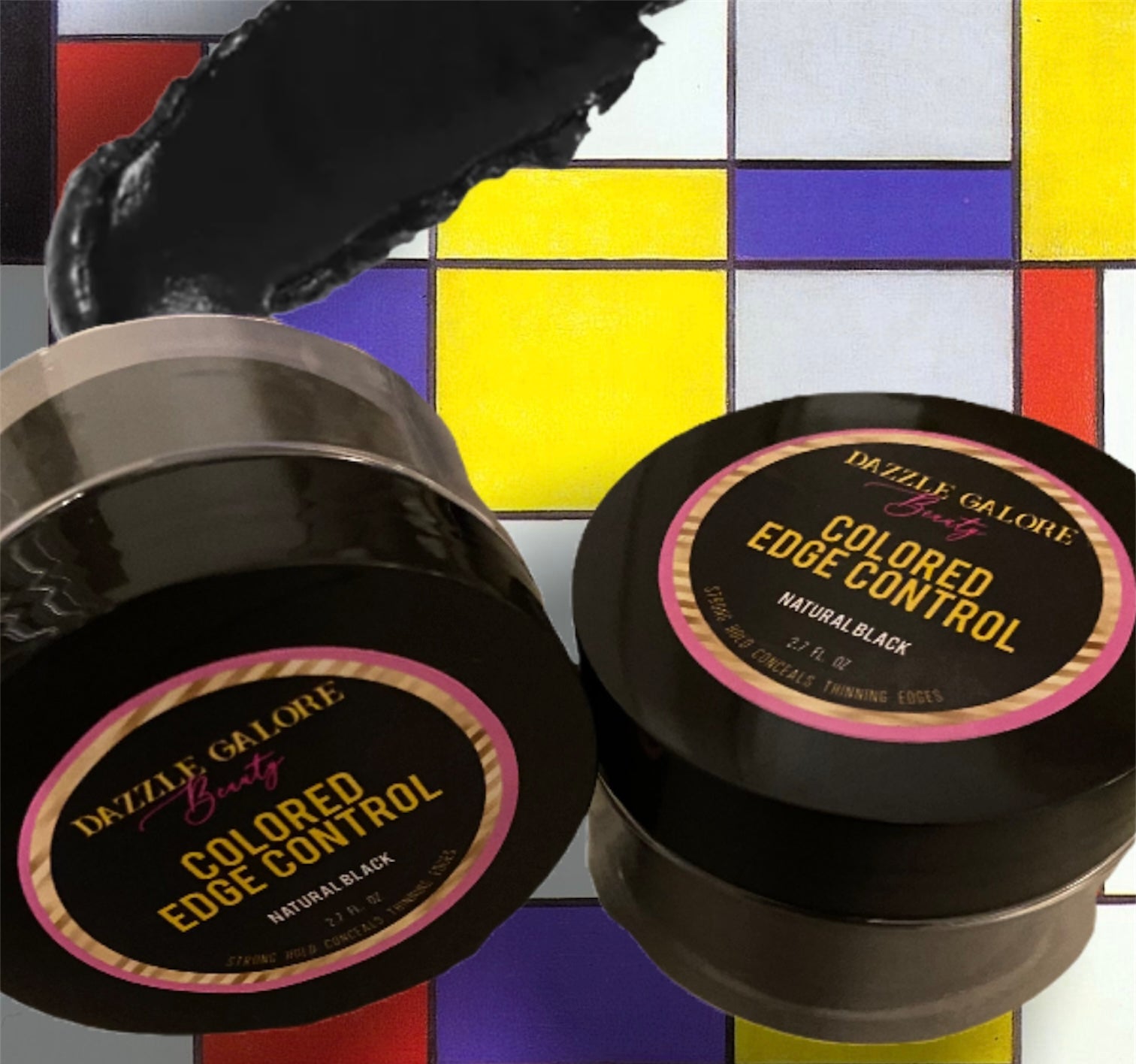 DG Beauty fill in fuller edges Colored Edge Control