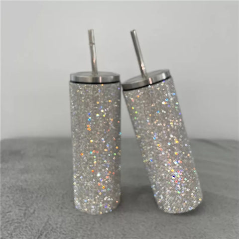 “IT Girl” rhinestone bling insulated tumbler cup