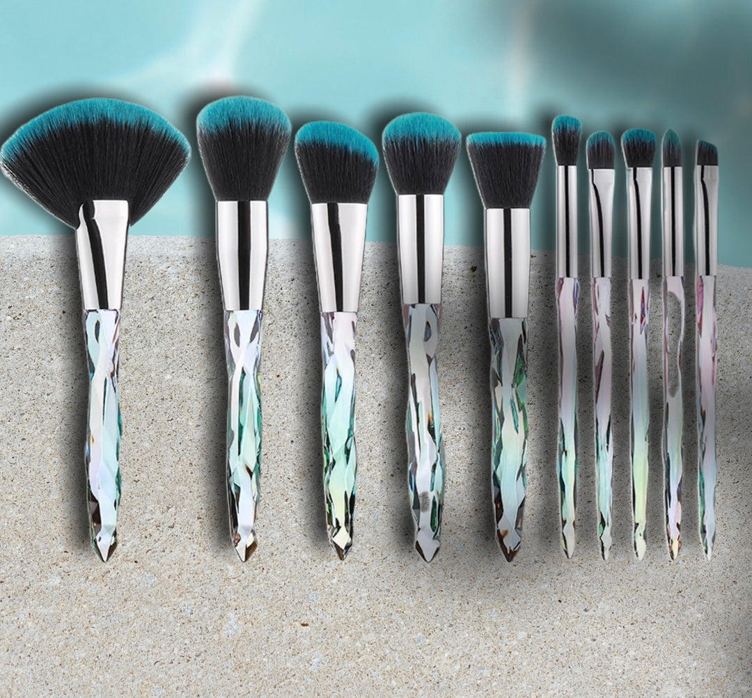 Dg beauty “Royalty collection” 10pcs makeup brushes set