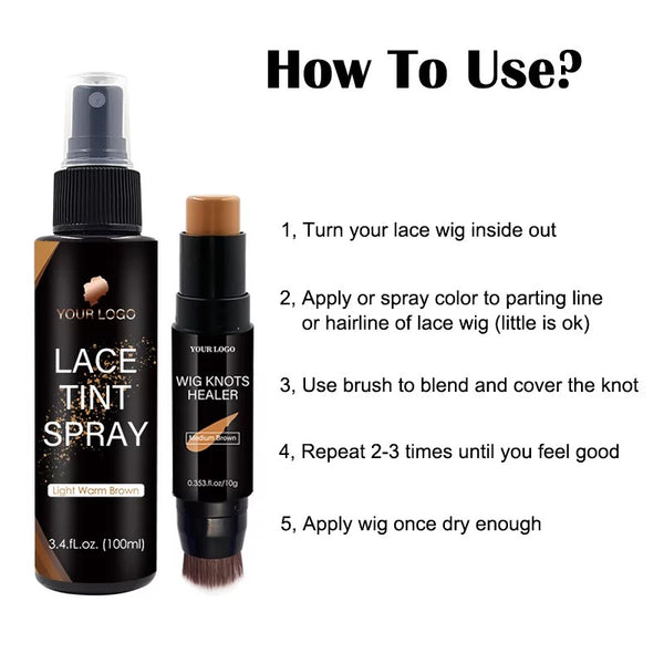 Lace knot healer lace tint stick