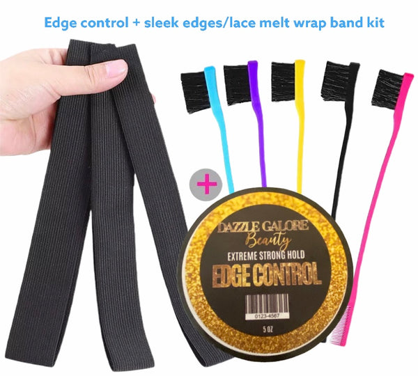 DG beauty 24hr extreme hold hair edge control + free brush