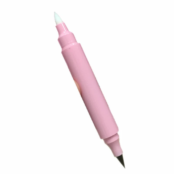 No error 2 in 1 waterproof eyeliner eraser pen