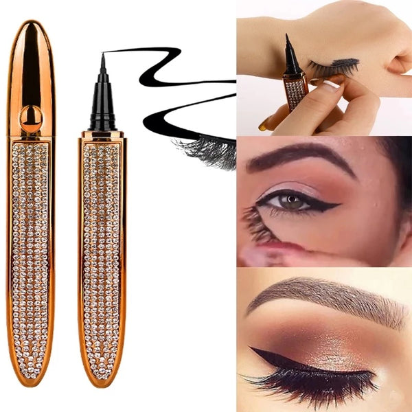 Wholesale 2 in 1 eyeliner eyelash glue pen