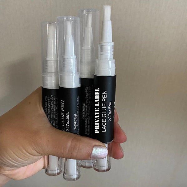 Waterproof strong hold touch up travel Lace glue adhesive pen