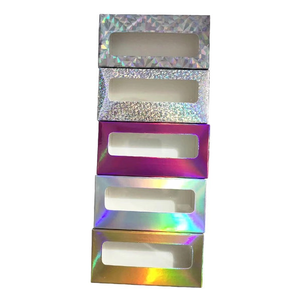 Wholesale luxury eyelash printed boxes packaging