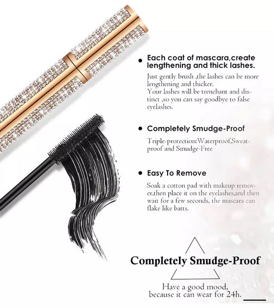 4D Waterproof “popstar” fiber mascara