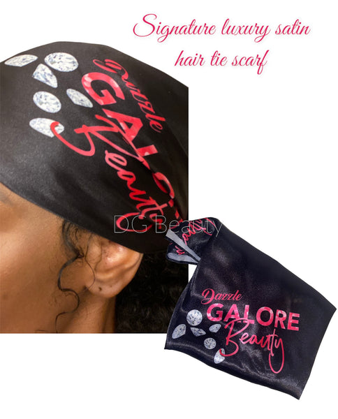 DG beauty signature Luxury satin hair scarf